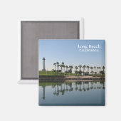 Long Beach Magnet! Magnet (Vorderseite/Rückseite)