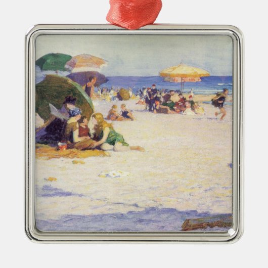 Long Beach (New Yorker Staat) Ornament Aus Metall (Vorne)