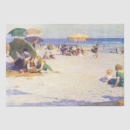 Long Beach (New Yorker Staat) (von E.H. Potthast) Seidenpapier