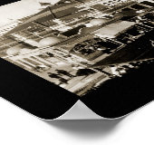 Long Beach Pier CA Foto 1907 Poster (Ecke)