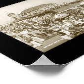 Long Beach Pier, CA Foto 1911 Poster (Ecke)