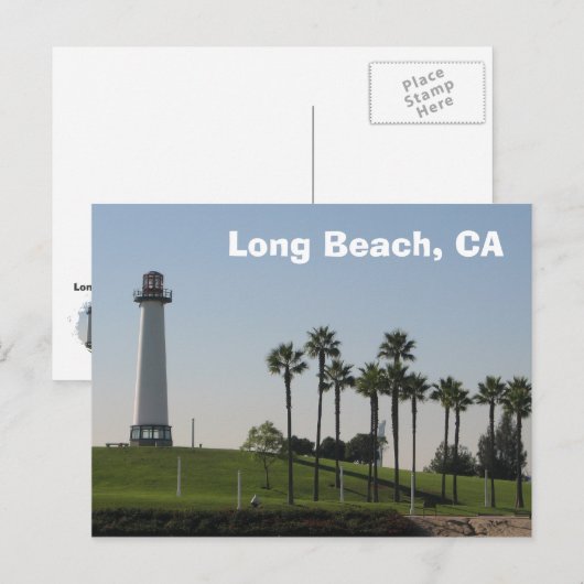 Long Beach Postcard! Postkarte (Vorne/Hinten)