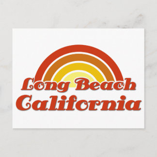 Long Beach Postkarte