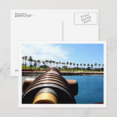 Long Beach Postkarte (Vorne/Hinten)