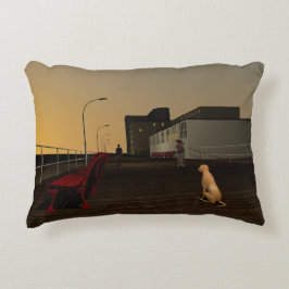 Long Beach Promenade, Long Island, NY, Dekokissen