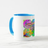 Long Beach Quadro Seasons Tasse (Vorderseite Links)