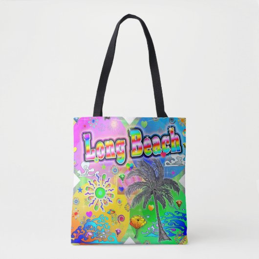 Long Beach Quadro Seasons Tote Bag Tasche (Vorderseite)