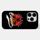 Long Beach Retro Case-Mate iPhone 14 Pro Hülle (Rückseite (Horizontal))