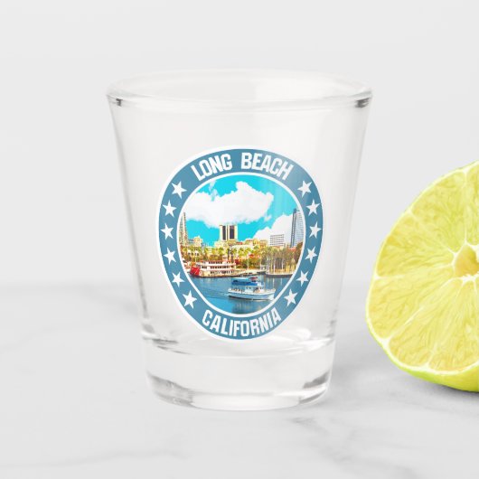 Long Beach Schnapsglas (Vorderseite)