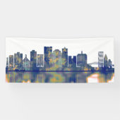 Long Beach Skyline Banner (Horizontal)