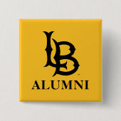 Long Beach Staat Alumni Button (Vorderseite)