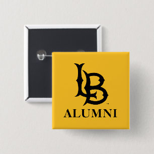 Long Beach Staat Alumni Button