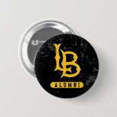 Long Beach Staat Alumni erschüttert Button (Vorne & Hinten)