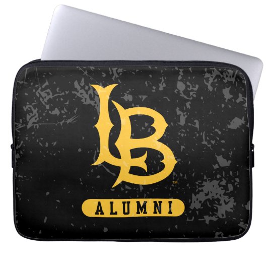 Long Beach Staat Alumni erschüttert Laptopschutzhülle (Vorderseite)