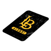 Long Beach Staat Alumni erschüttert Magnet (Linke Seite)