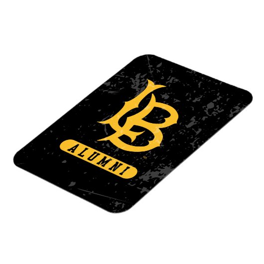 Long Beach Staat Alumni erschüttert Magnet (Linke Seite)