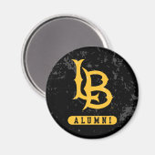 Long Beach Staat Alumni erschüttert Magnet (Vorderseite/Rückseite)