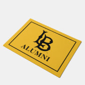 Long Beach Staat Alumni Fußmatte (Schrägansicht)