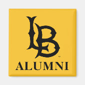 Long Beach Staat Alumni Magnet (Vorne)