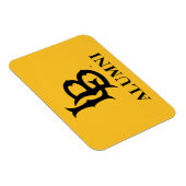 Long Beach Staat Alumni Magnet (Rechte Seite)