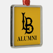 Long Beach Staat Alumni Ornament Aus Metall (Rechts)