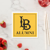 Long Beach Staat Alumni Serviette (Beispiel)
