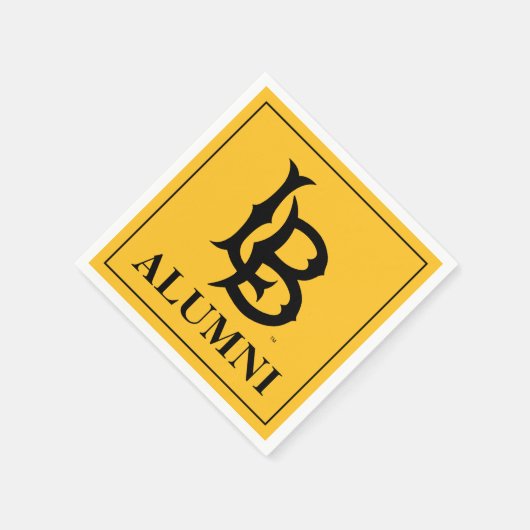 Long Beach Staat Alumni Serviette (Ecke)