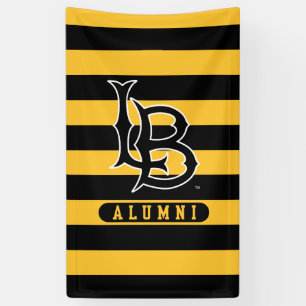 Long Beach Staat Alumni Streifen Banner