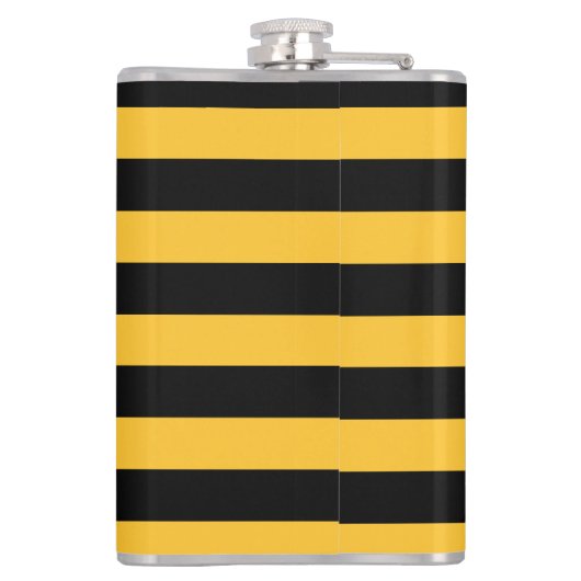 Long Beach Staat Alumni Streifen Flachmann (Rückseite)