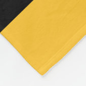 Long Beach Staat Alumni Streifen Fleecedecke (Ecke)