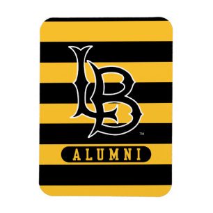 Long Beach Staat Alumni Streifen Magnet