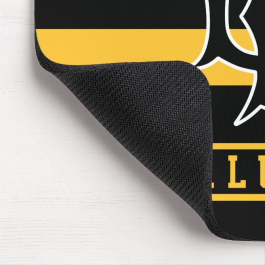 Long Beach Staat Alumni Streifen Mousepad (Ecke)