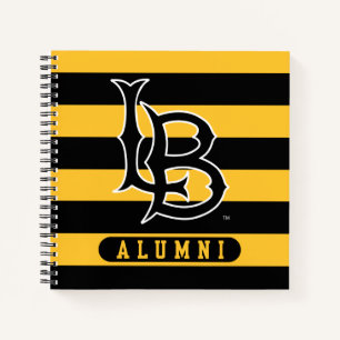 Long Beach Staat Alumni Streifen Notizblock