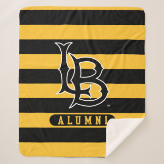 Long Beach Staat Alumni Streifen Sherpadecke