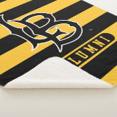 Long Beach Staat Alumni Streifen Sherpadecke (3/4)