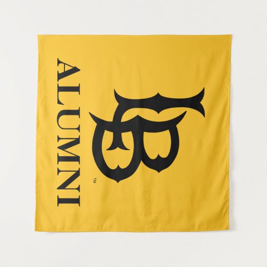 Long Beach Staat Alumni Wandteppich (Vorderseite (Horizontal))