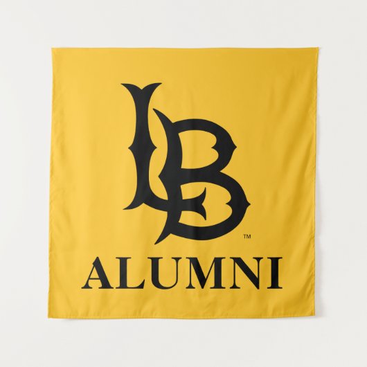 Long Beach Staat Alumni Wandteppich (Vorderseite)