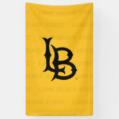 Long Beach Staat Banner (Vertikal)
