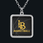 Long Beach Staat Basketball Versilberte Kette<br><div class="desc">Karo aus diesen California Staat University Long Beach Designs! Zeigen Sie Ihren kalifornischen Staatsstolz mit diesen neuen Universitätsprodukten. Diese machen die perfekten Geschenke für den Long Beach Student, Alumni, Familie, Freund oder Fan in Ihrem Leben. Alle diese Zazzle Produkte sind mit Ihrem Namen, Klassenzimmer oder Club individuell einstellbar. Geh Long...</div>