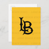 Long Beach Staat Einladungspostkarte (Vorne/Hinten)