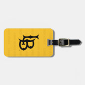 Long Beach Staat Gepäckanhänger (Vorderseite horizontal)