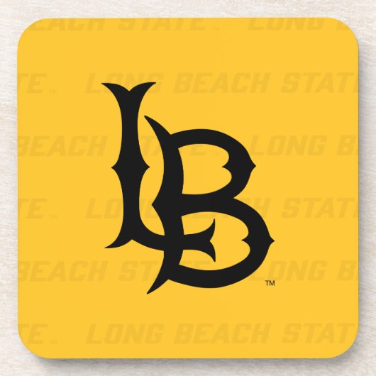 Long Beach Staat Getränkeuntersetzer (Vorderseite)
