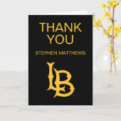 Long Beach Staat Logo Abschluss Karte (Gelbe Blume)