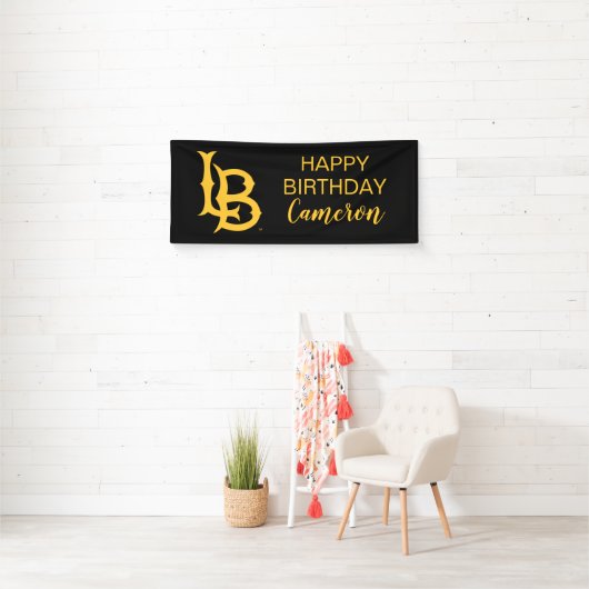 Long Beach Staat Logo Banner (Insitu)