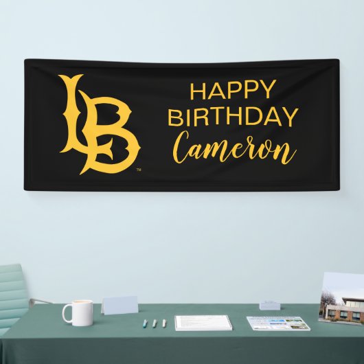 Long Beach Staat Logo Banner (Messe)