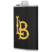 Long Beach Staat Logo Flachmann (Links)