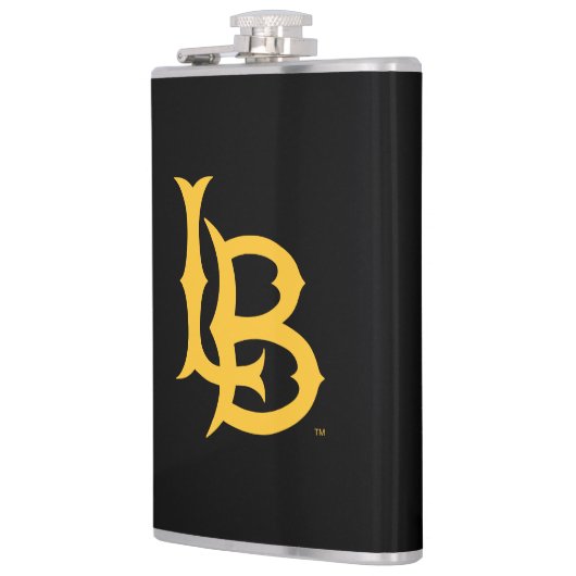 Long Beach Staat Logo Flachmann (Links)