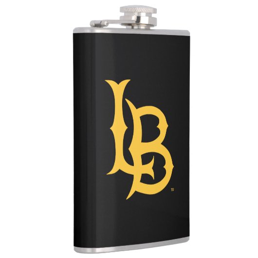 Long Beach Staat Logo Flachmann (Rechts)