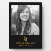 Long Beach Staat Logo Fotoplatte (Vorderseite)