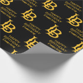 Long Beach Staat Logo Geschenkpapier (Ecke)